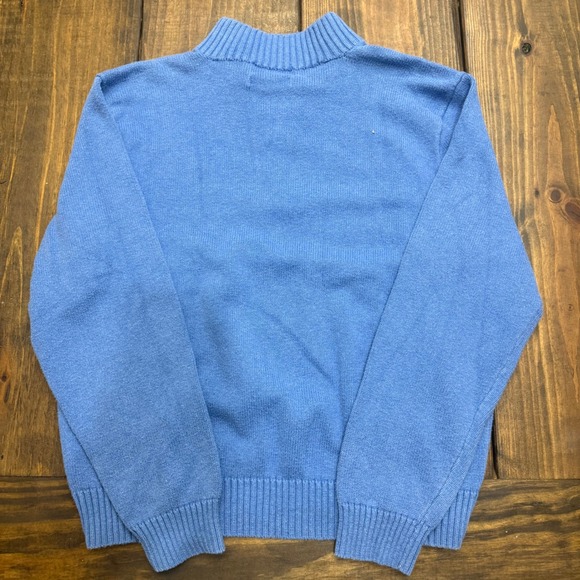 Polo Ralph Lauren Men's Blue Cotton 1/4 Zip Sweater Embroidered Pony XL, casual - Picture 6 of 6